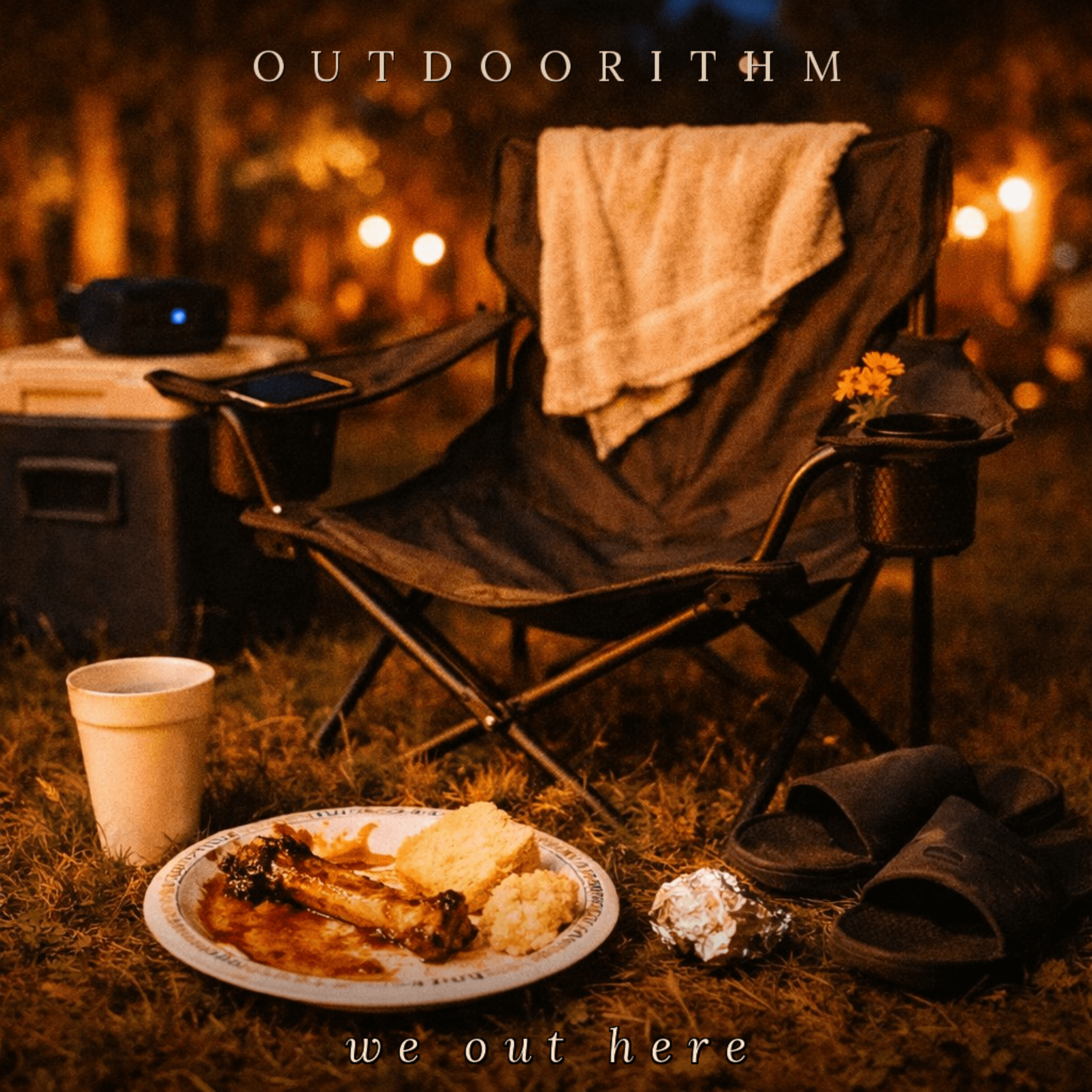 WE OUT HERE album cover